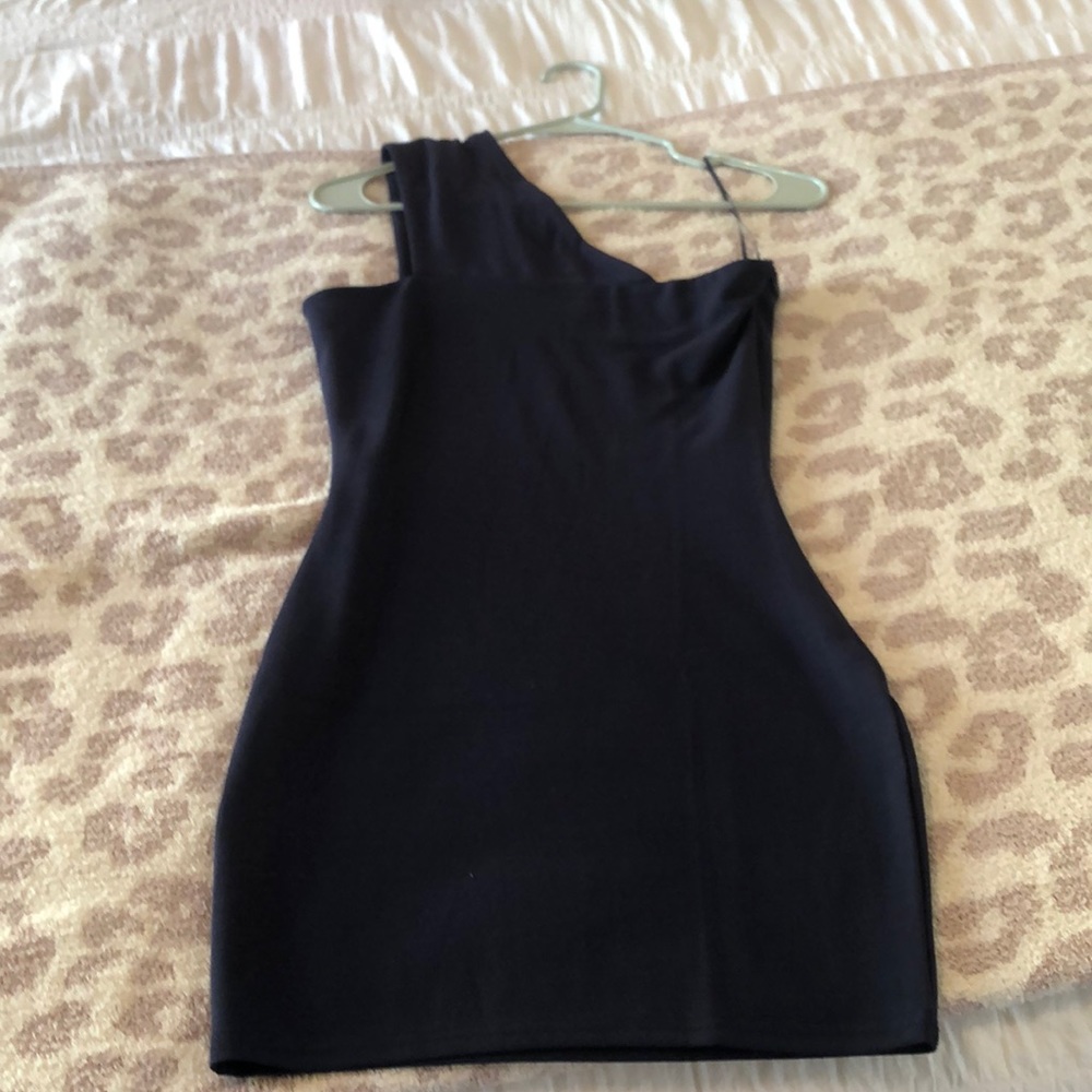 Revolve Navy Dress